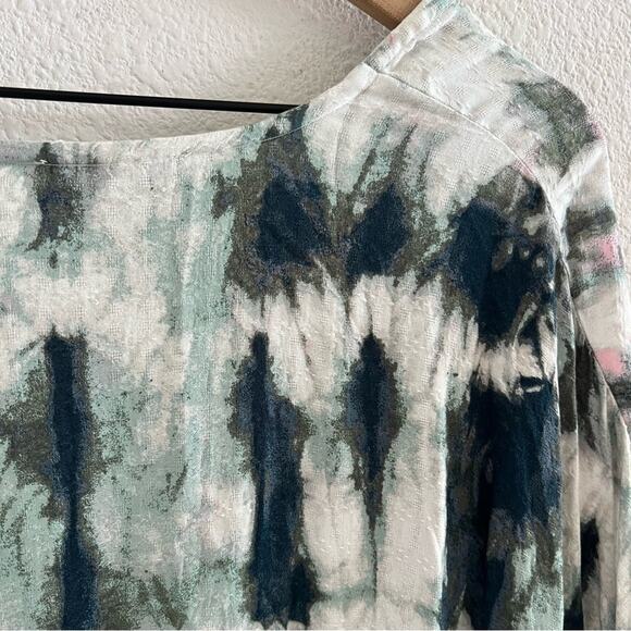 Haute Hippie Tribe 'Ariel' Woven Hi-Low Cardigan Boho Artsy XS - Picture 11 of 11